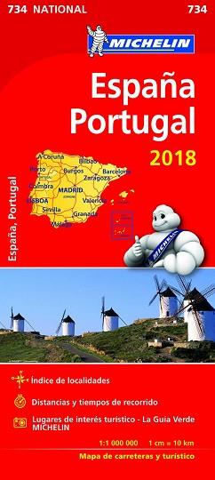 MAPA NATIONAL ESPAÑA - PORTUGAL | 9782067226654 | VV.AA.