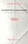 MEJOR DE LA GASTRONOMIA 1996 | 9788423326129 | GARCIA SANTOS, RAFAEL