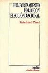 COMPORTAMIENTO POLITICO Y ELECCION RACIONAL | 9788474325812 | ZINTL, REINHARD
