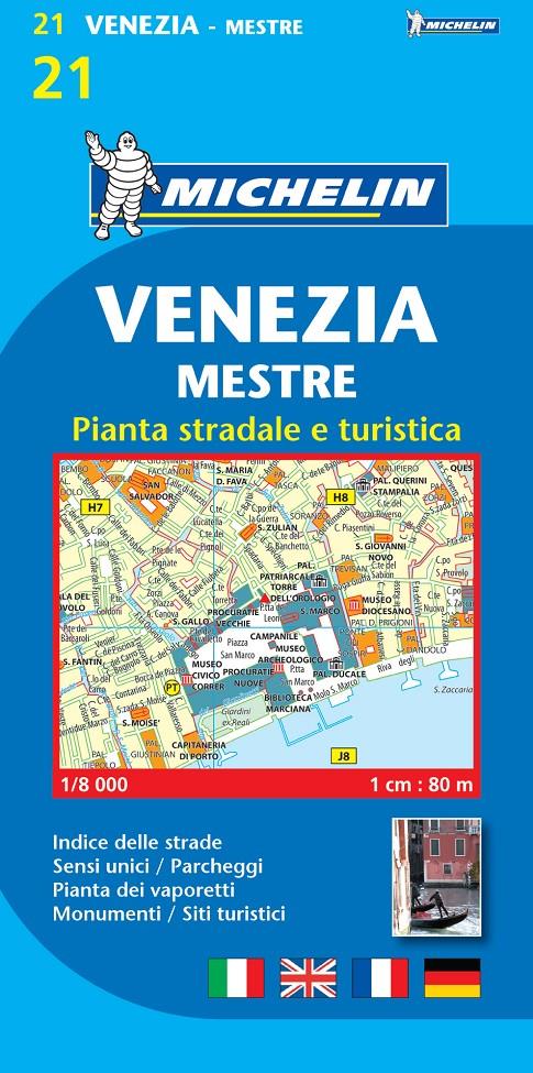 PLANO VENEZIA 21 | 9782067156708 | VARIOS AUTORES