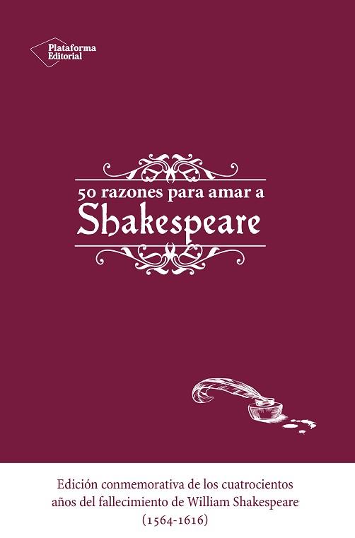 CINCUENTA RAZONES PARA AMAR A SHAKESPEARE | 9788416620173 | SHAKESPEARE WIL