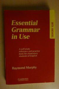 ESSENTIAL GRAMMAR IN USE.WITH ANSWERS | 9780521357708 | MURPHY, RAYMOND