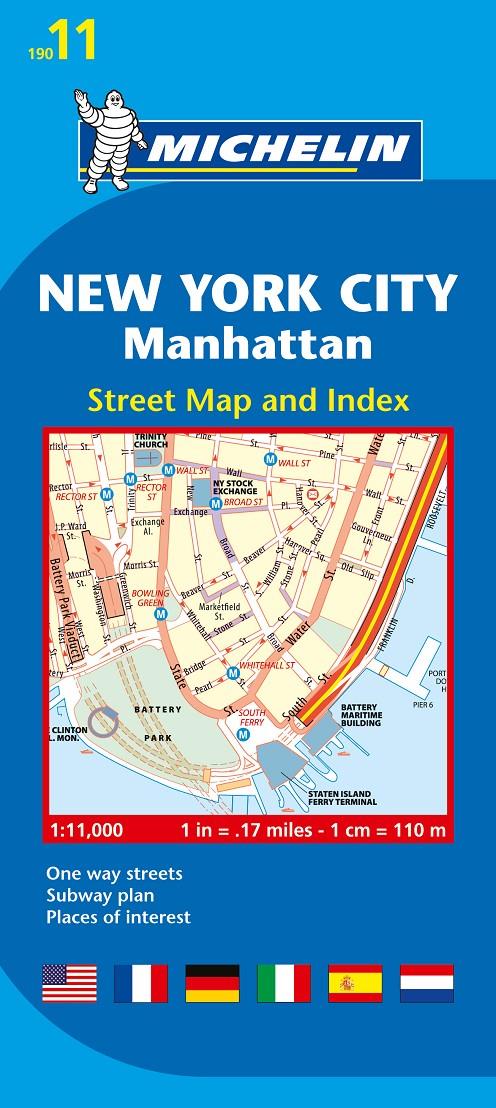 PLANO NEW YORK MANHATTAN 11 | 9782067173750 | VARIOS AUTORES