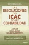 RESOLUCIONES DEL ICAC SOBRE CONTABILIDAD, LAS | 9788423416691 | OMEÑACA GARCIA, JESUS
