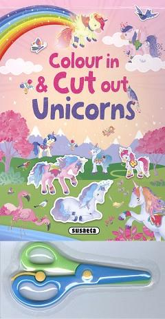 COLOUR IN & CUT OUT UNICORNS | 9788467782936 | SUSAETA, EQUIPO