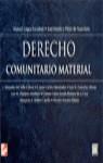 DERECHO COMUNITARIO MATERIAL | 9788448127732 | LOPEZ ESCUDERO, MANUEL