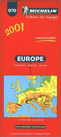 MAPA EUROPA 970 (2001) | 9782061000021 | VARIS