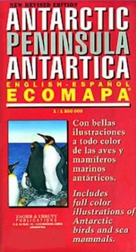 MAPA ANTARTIDA PENINSULA | 9781879568211