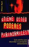 TIENE USTED PODERES PARANORMALES ? | 9788430585229 | RYZL, MILAN