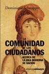 COMUNIDAD DE CIUDADANOS, LA | 9788420667751 | SCHNAPPER, DOMINIQUE