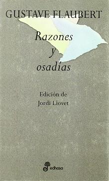 RAZONES Y OSADIAS | 9788435091336 | FLAUBERT, GUSTAVE