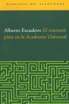 ESTENOTIPISTA EN LA ACADEMIA UNIVERSAL, EL | 9788495359735 | ESCUDERO, ALBERTO