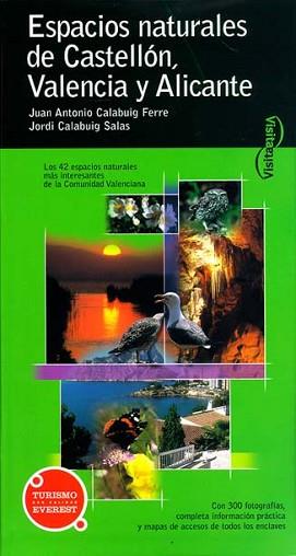 ESPACIOS NATURALES DE CASTELLON VALENCIA Y ALICANTE VISITA | 9788424130732 | CALABUIG FERRE, JUAN ANTONIO