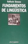 FUNDAMENTOS DE LINGUISTICA | 9788434482111 | SIMONE, RAFFAELE