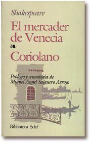 MERCADER DE VENECIA, EL-CORIOLANO | 9788476406557 | SHAKESPEARE, WILLIAM