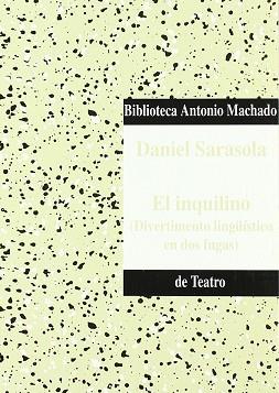 INQUILINO, EL | 9788477743804 | SARASOLA, DANIEL