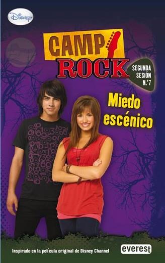 CAMP ROCK MIEDO ESCENICO SEGUNDA SESION Nº 7 | 9788444164632 | DISNEY