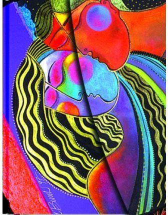 LLIBRETA PAPERBLANKS THE LOVERS MINI | 9781551565361