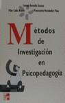 METODOS DE INVESTIGACION EN PSICOPEDAGOGIA | 9788448112547 | BUENDIA