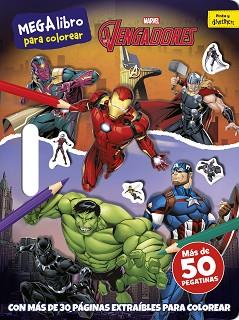 LOS VENGADORES. MEGALIBRO PARA COLOREAR | 9788416914890 | MARVEL