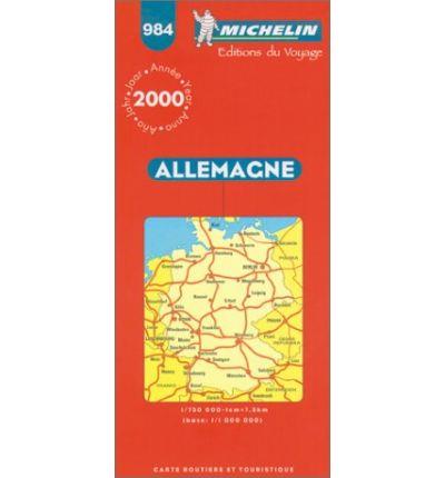MAPA 984 ALEMANIA (2000) | 9782060984131 | VARIS