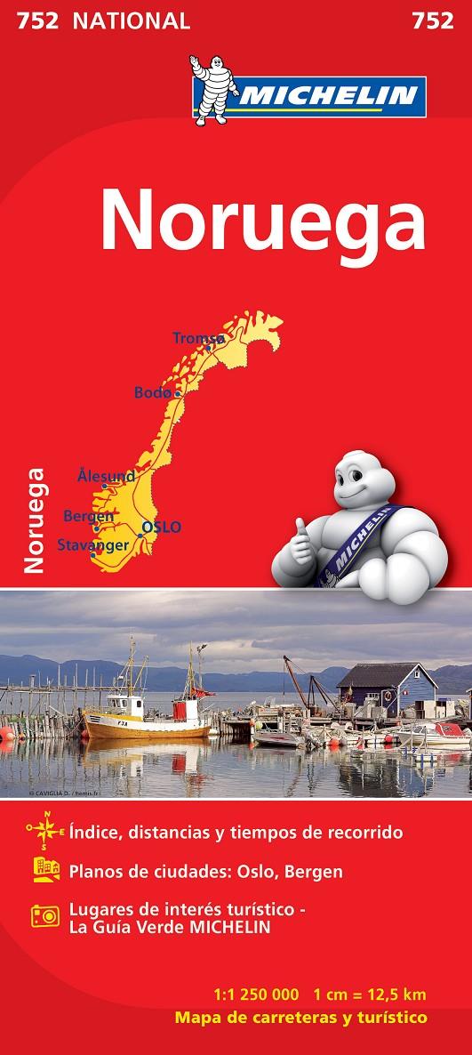 MAPA NORUEGA 752 | 9782067172760 | VARIOS AUTORES