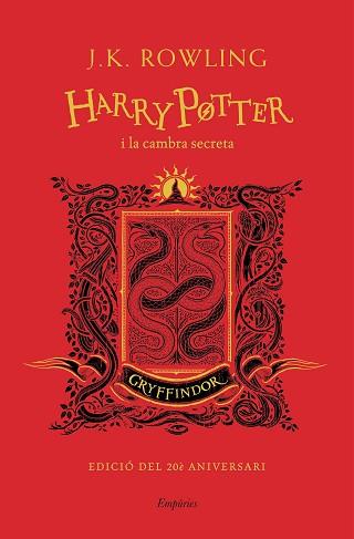 HARRY POTTER I LA CAMBRA SECRETA (GRYFFINDOR) | 9788417879600 | ROWLING, J.K.