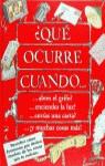 QUE OCURRE CUANDO ? | 9788408023838 | FARNDON, JOHN
