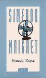 FIRMADO PICPUS (SIMENON) # | 9788472235885 | SIMENON, GEORGES