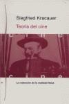 TEORIA DEL CINE | 9788475095219 | KRACAUER, SIEGFRIED