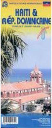 MAPA REPUBLICA DOMINICANA 1:400.000 HAITI 1:350.000 -ITMB | 9781553411741
