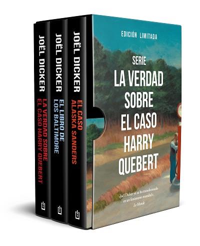 ESTUCHE SERIE LA VERDAD SOBRE EL CASO HARRY QUEBERT (EDICIÓN LIMITADA) | 9788466373166 | DICKER, JOËL