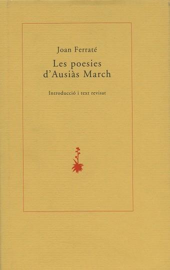 POESIES D'AUSIAS MARCH, LES | 9788485704026 | FERRATE, JOAN