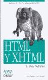 GUIA DEFINITIVA DE HTML Y XHTML, LA | 9788441511095 | MUSCIANO, CHUCK