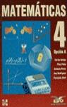 MATEMATICAS 4. OPCION A | 9788448116712 | AMIGO, CARLOS ; PEÑA, PILAR ; PEREZ, ANT