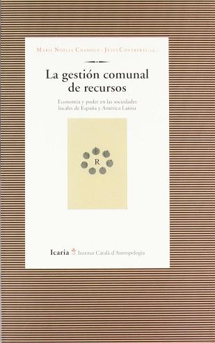 GESTION COMUNAL DE RECURSOS, LA | 9788474262803 | CHAMOUX, MARIE NOELLE