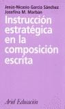 INSTRUCCION ESTRATEGICA EN LA COMPOSICION ESCRITA | 9788434426436 | GARCIA SANCHEZ, JESUS-NICASIO