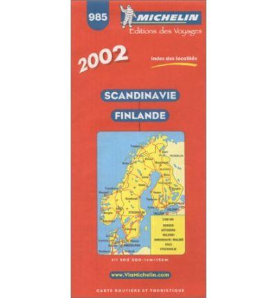 MAPA ESCANDINAVIA FINLANDIA 985 (2002) | 9782061001103 | VARIS