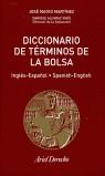 DICCIONARIO DE TERMINOS DE LA BOLSA | 9788434432406 | MATEO MARTINEZ, JOSE