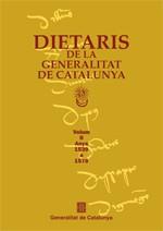 DIETARIS DE LA GENERALITAT VOL.2 | 9788439332138 | SANS I TRAVÉ (RECOP.), JOSEP M.