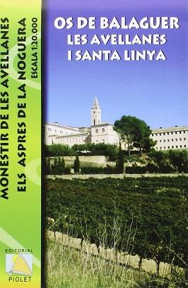 MAPA OS DE BALAGUER. LES AVELLANES I SANTA LINYA | 9788494353840