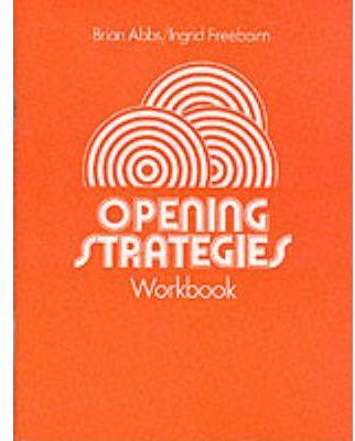 OPENING STRATEGIES WORKBOOK | 9780582516892 | ABBS