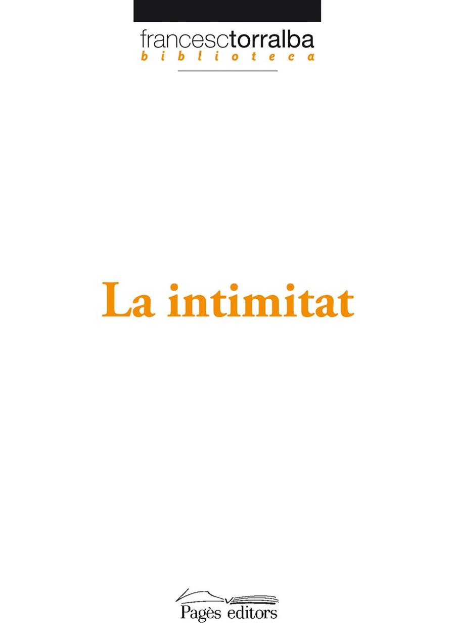 INTIMITAT LA | 9788497797245 | TORRALBA, FRANCESC