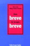 GUIA BREVE DE TERAPIA BREVE | 9788449301728 | CADE, BRIAN