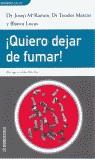 QUIERO DEJAR DE FUMAR (DINAMICA SALUD) | 9788484505136 | RAMON, JOSEP M.