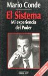SISTEMA, EL MI EXPERIENCIA DEL PODER | 9788423977185 | CONDE, MARIO