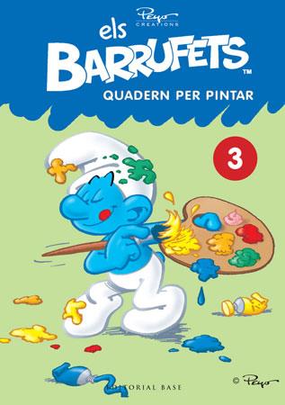 BARRUFETS QUADERN PER PINTAR 3 | 9788415267065 | PEYO