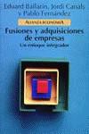 FUSIONES Y ADQUISICIONES DE EMPRESAS | 9788420668086 | BALLARIN, EDWARD ... [ET AL.]