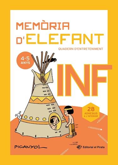 MEMÒRIA D'ELEFANT INFANTIL: QUADERN DE VACANCES | 9788419912343 | MARTÍNEZ PICANYOL, JOSEP LLUÍS