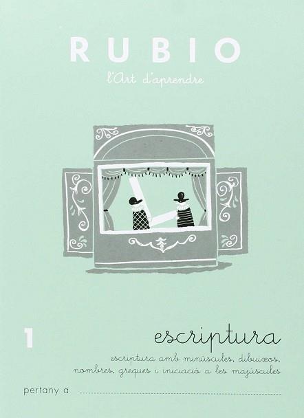 L'ART D'APRENDRE, ESCRIPTURA 1 | 9788489773516 | RUBIO POLO, ENRIQUE